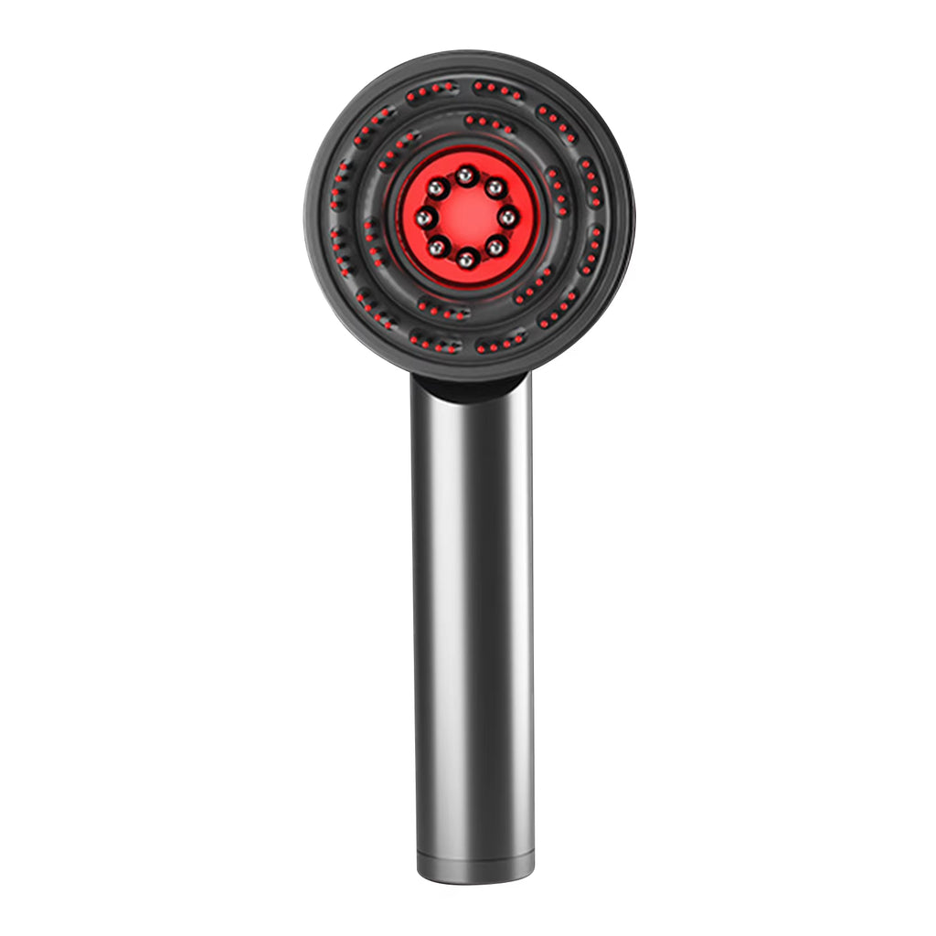 Scalp Massaging Comb USB Charging Electric Hair Scalp Massager Brush with Red Light Oil Applicator for Men Women