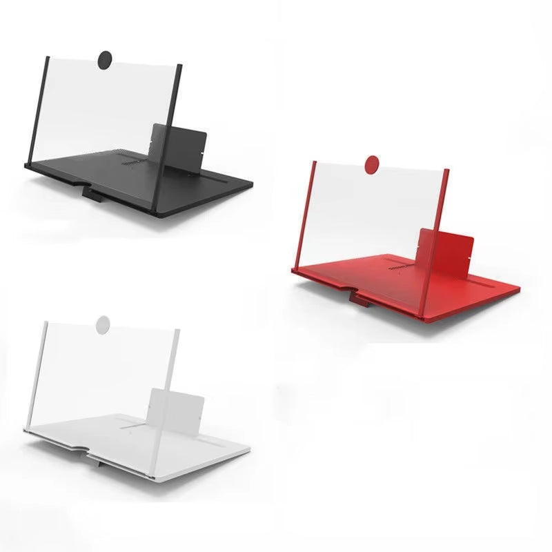 Cell Phone Screen Magnifier HD Video Amplifier Stand Bracket Phones Screen Magnifier for Smartphones Mobile Phone Accessories