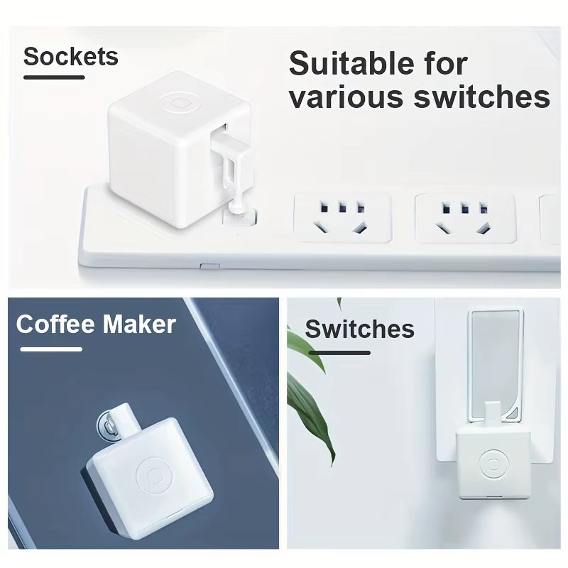 New Zigbee Smart Fingerbot plus Switch Button Pusher Touch Arms Fingerbot Tuya Smart Life Control Work with Alexa Google Alice