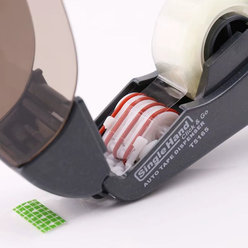 Automatic Tape Dispenser Hand-Held One Press Cutter for Gift Wrapping Scrap Booking Book Cover