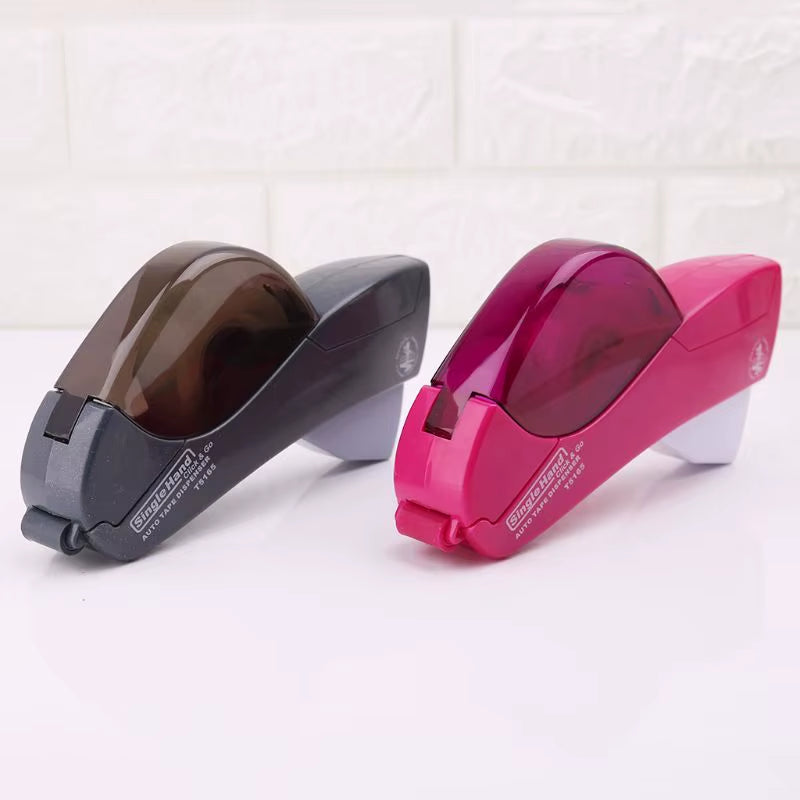Automatic Tape Dispenser Hand-Held One Press Cutter for Gift Wrapping Scrap Booking Book Cover