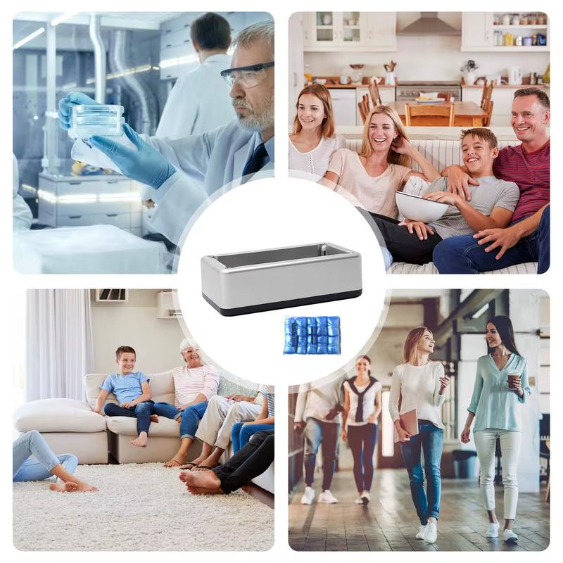 Hand-Free Automatic Shoe Cover Dispenser Machine with 100Pcs Shoe Covers Non-Slip Overshoes Dispenser Machine for Home